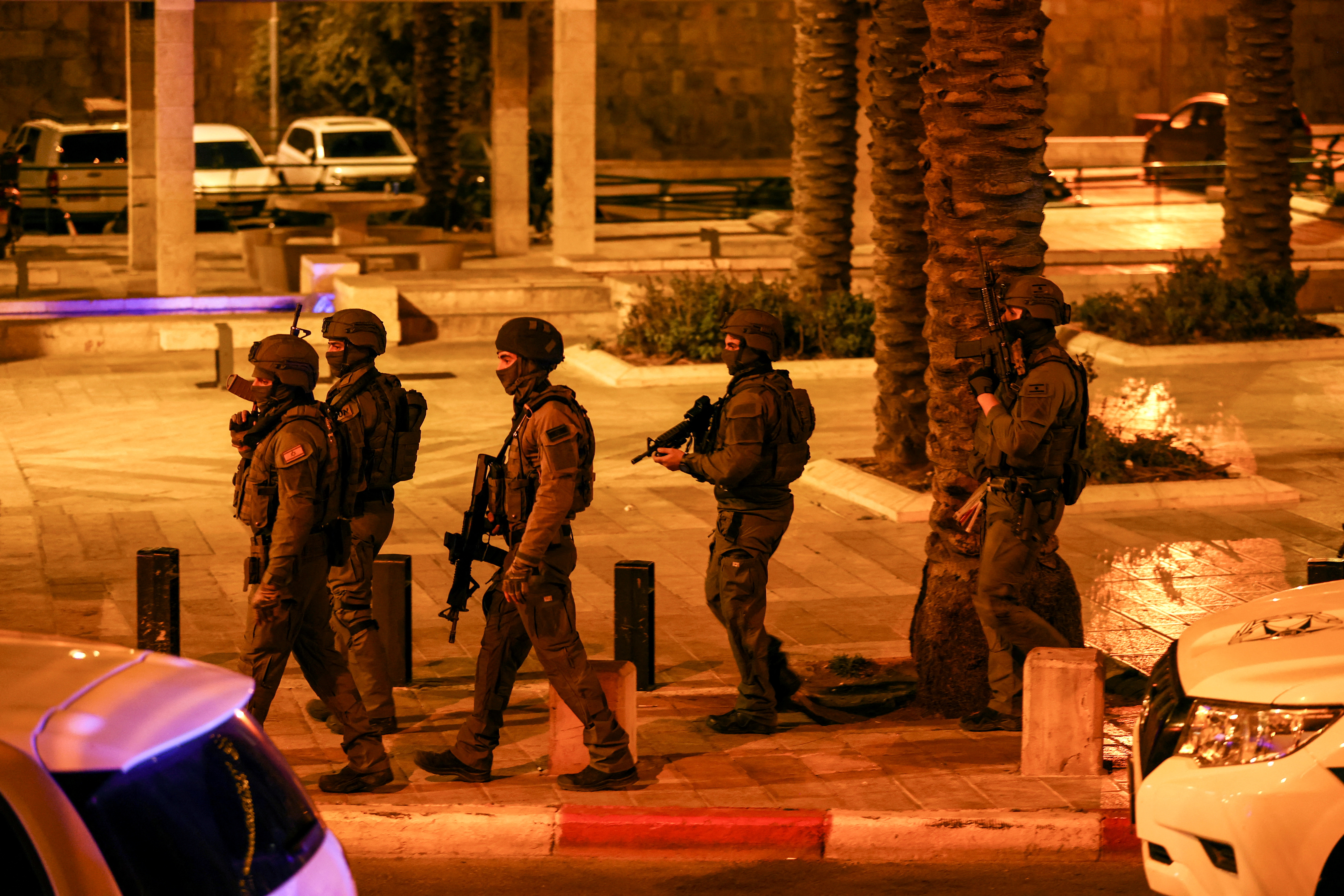 cover Two Palestinians killed, Israeli policeman stabbed as violence simmers