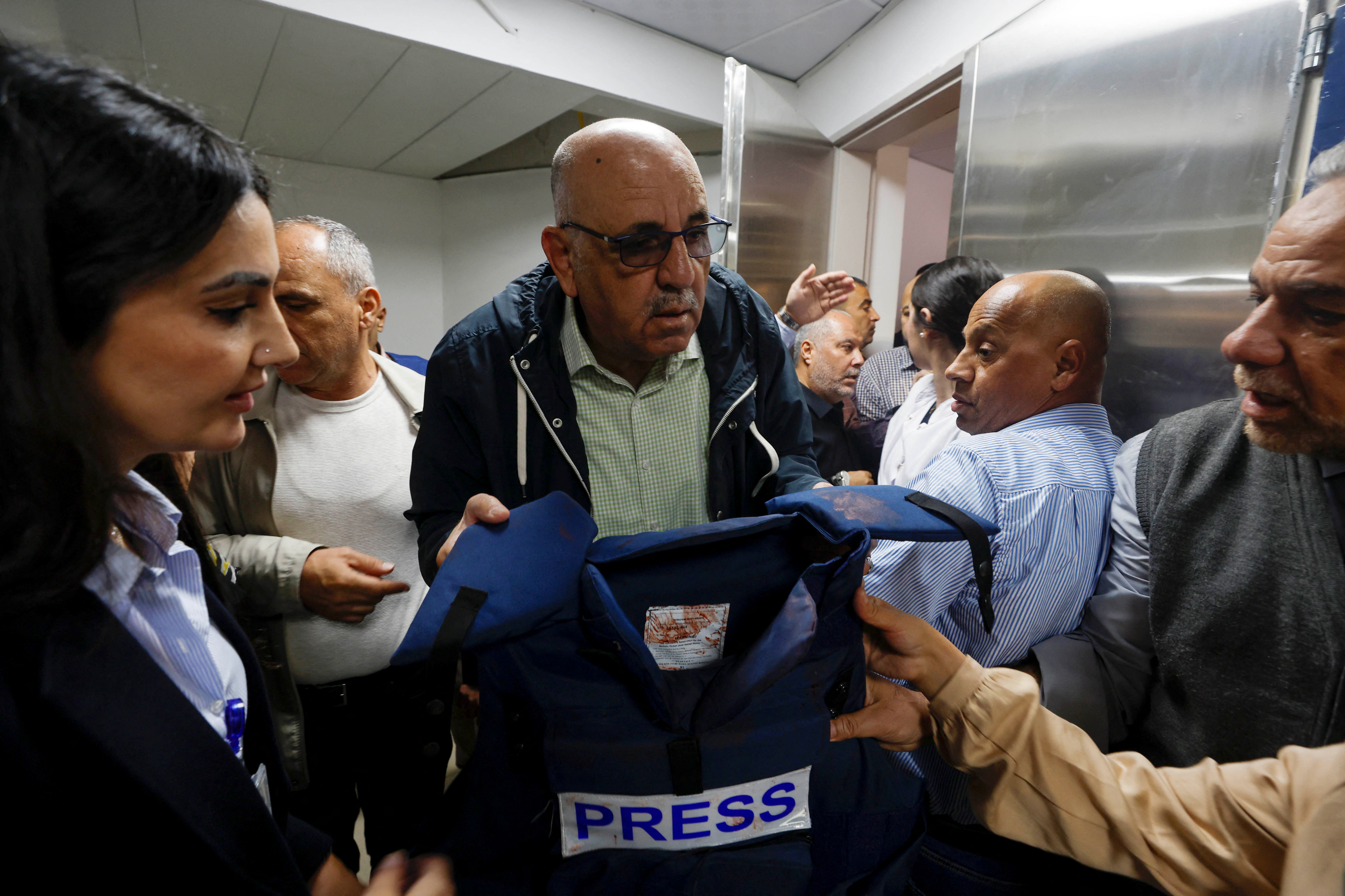 cover Al Jazeera says reporter killed by Israeli army gunfire in West Bank