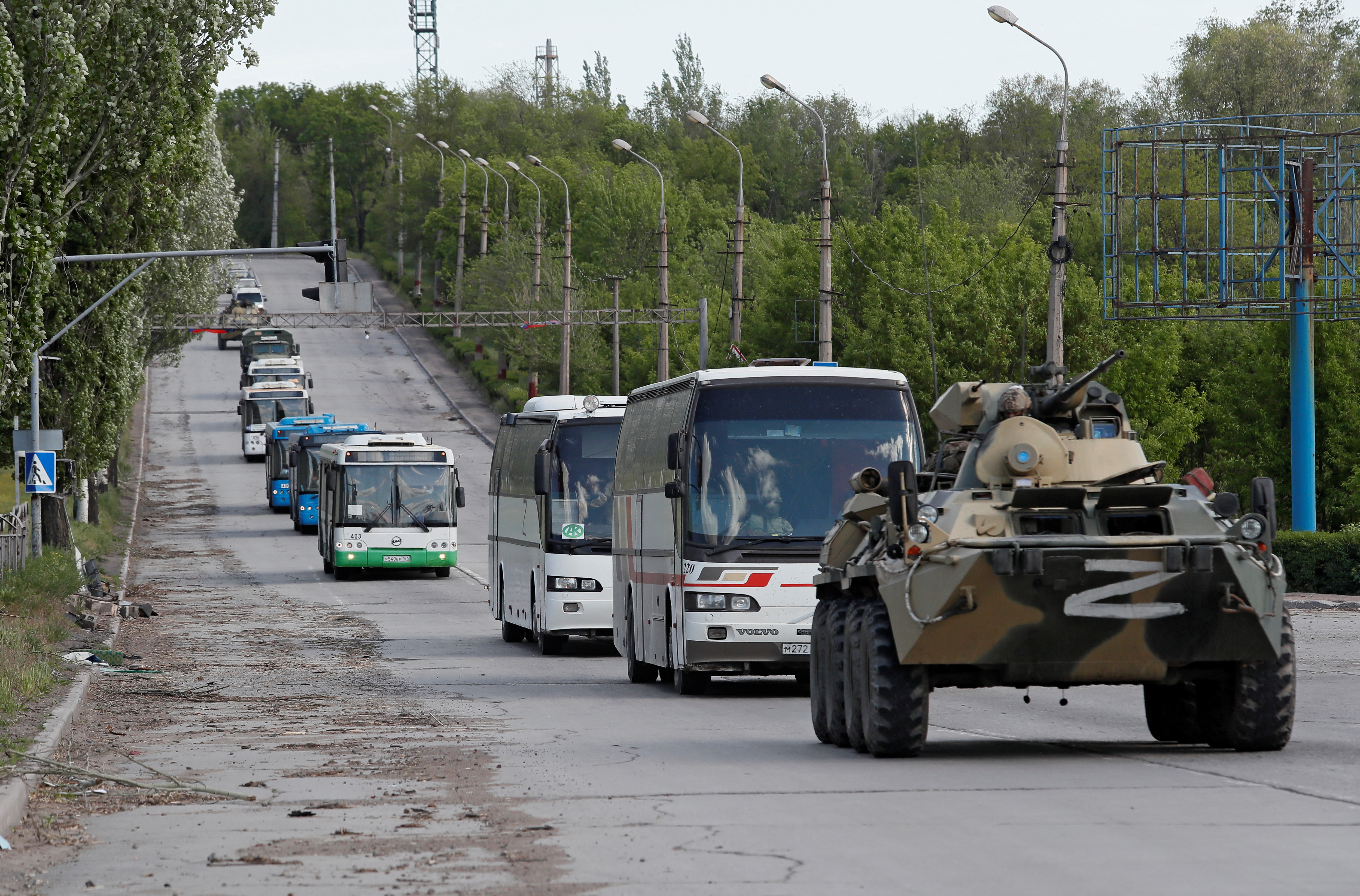 image Fears for Mariupol defenders after surrender to Russia