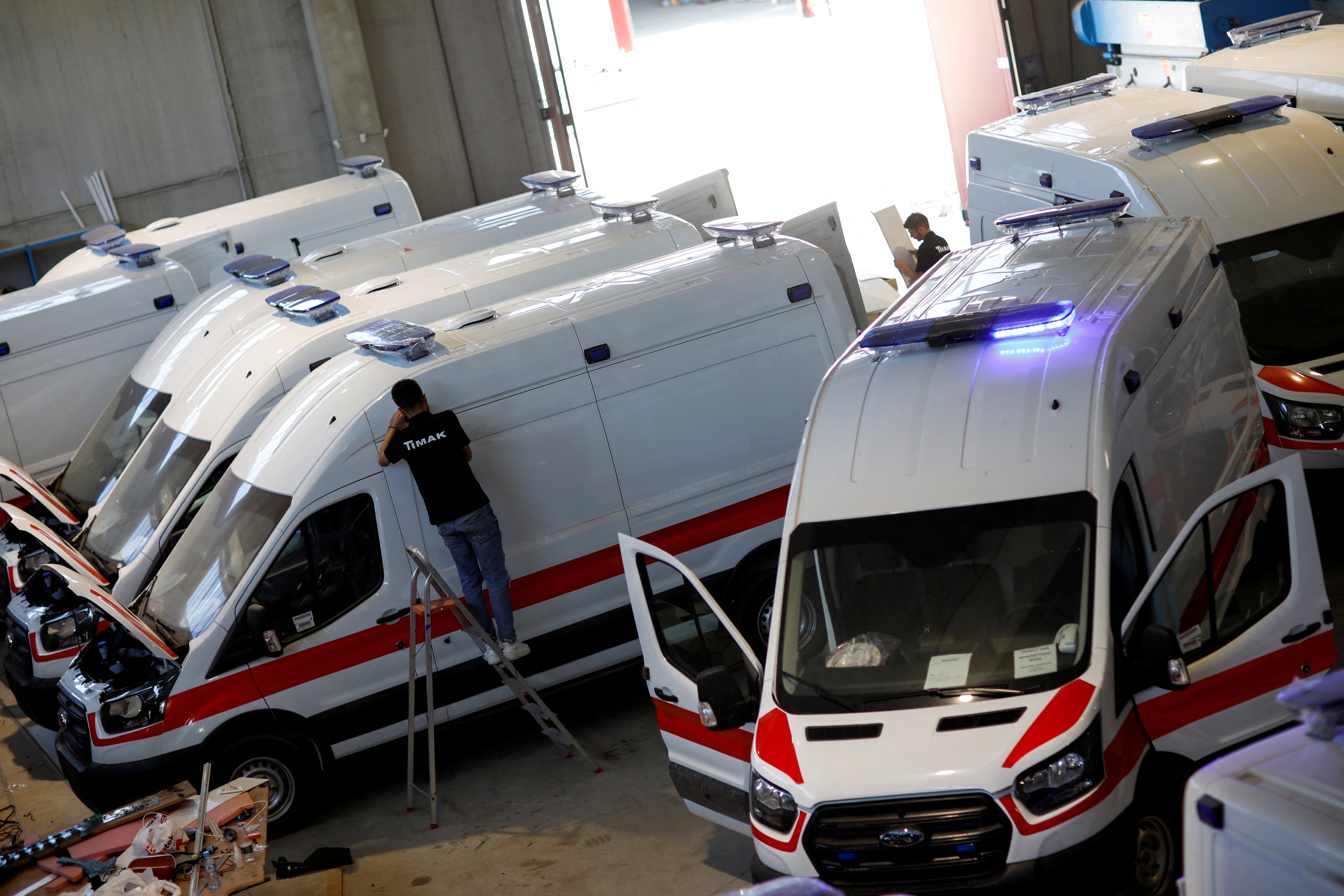 image Albanian company struggles to deliver ambulances for Ukraine