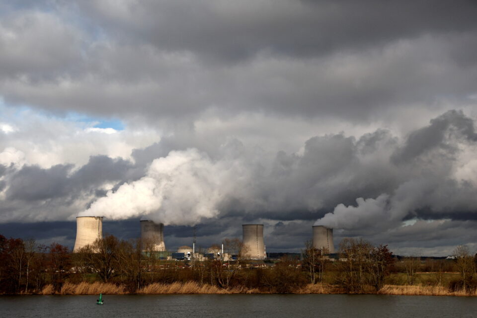 file photo: a general view shows the four cooling towers and the reactors of the electricite de france (edf) nuclear power plant in cattenom