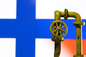 image Russia to halt gas flows to Finland on Saturday