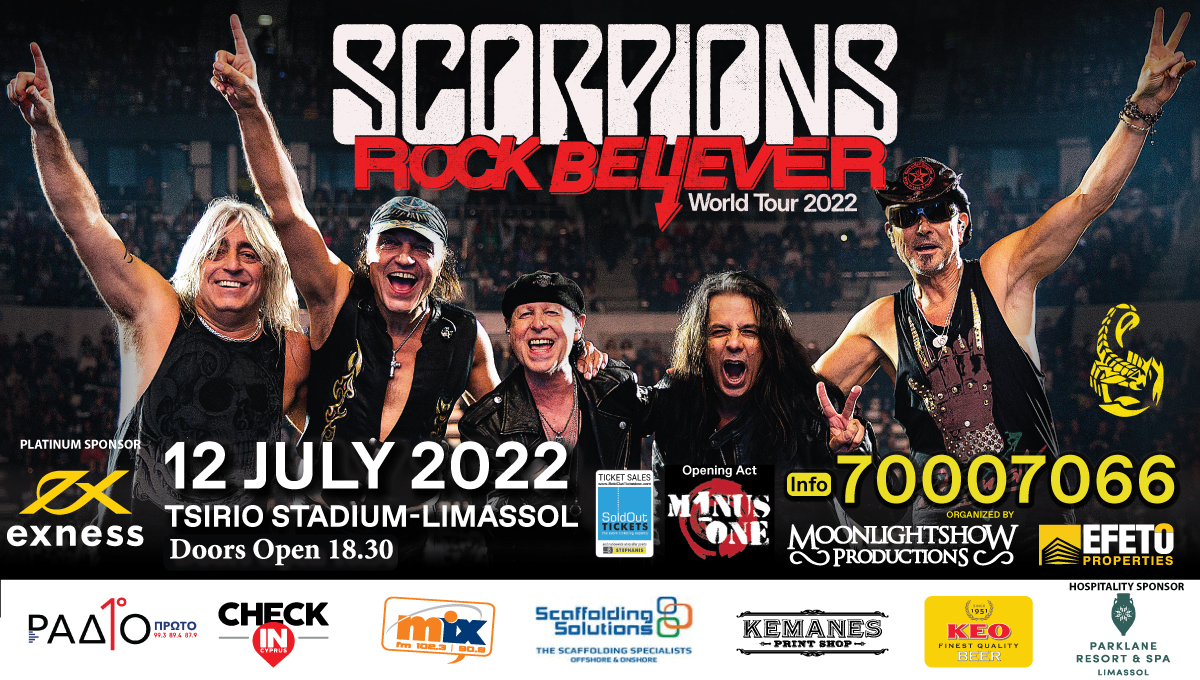 image Cyprus gets ready to host the legendary Scorpions
