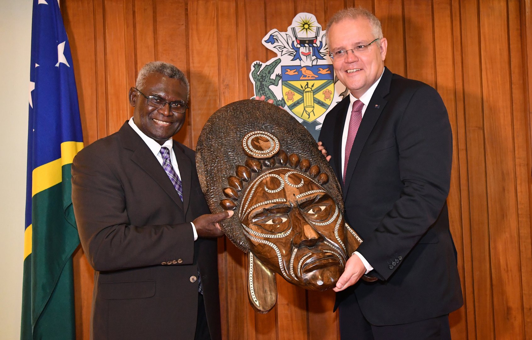 image Australia wants calm in ties with Solomon Islands after &#8216;invasion&#8217; claim