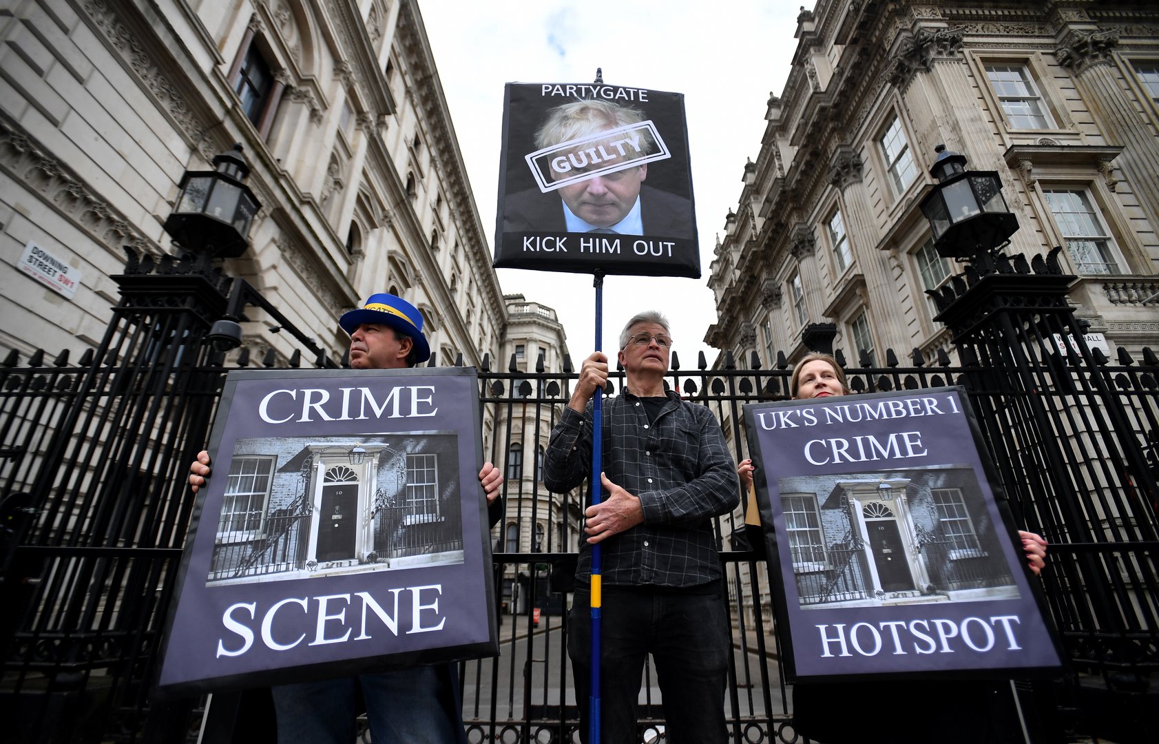image UK police recommend more than 100 fines in Downing Street parties probe