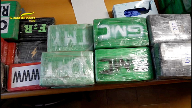 image Italian police hit Colombian cartel in one of Europe&#8217;s largest seizures
