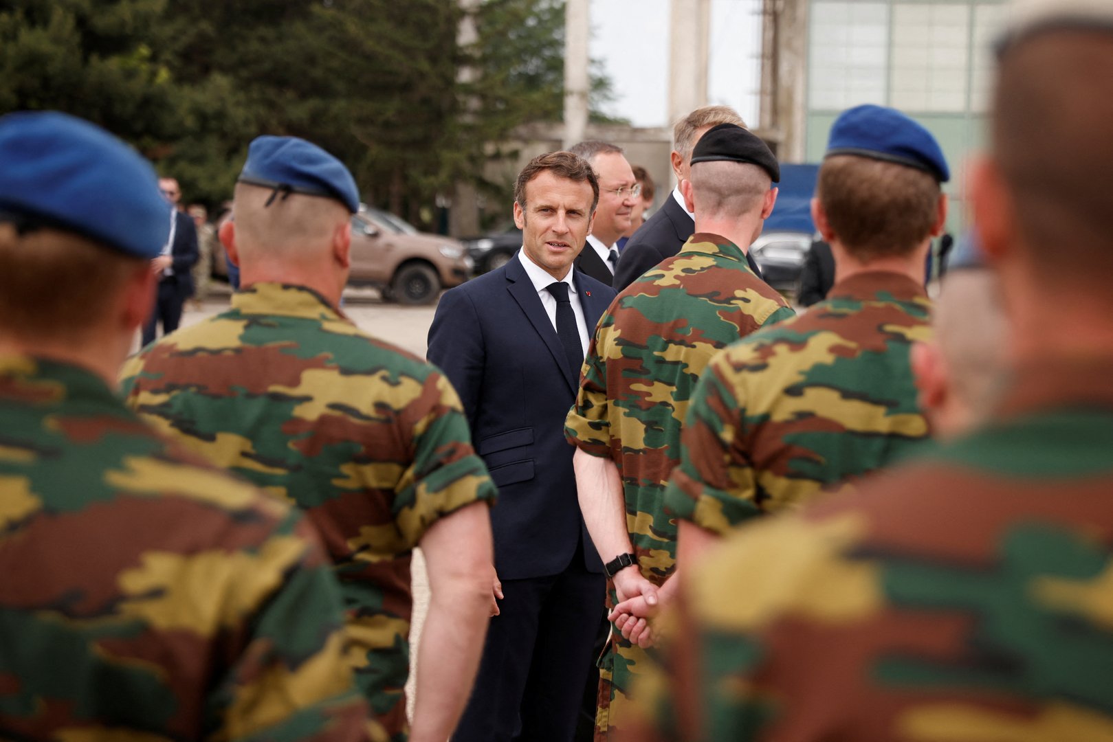 image Macron toughens tone on Russia before possible Ukraine visit
