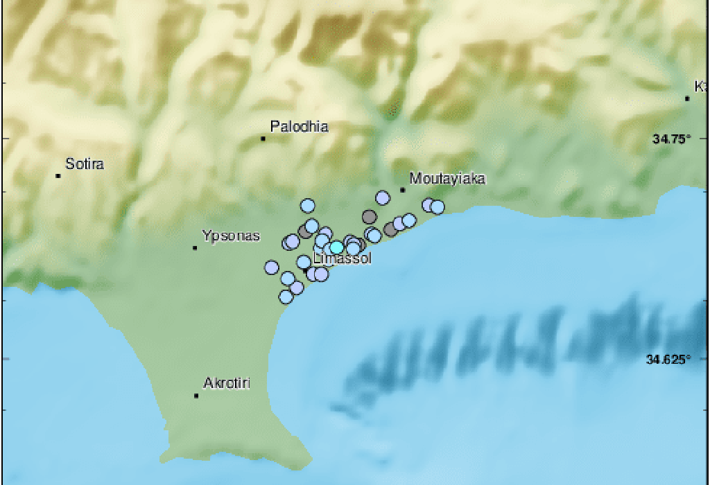 (Update) 2nd earthquake felt by people in Limassol – Cyprus Post