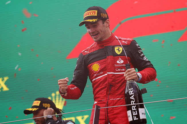 Austrian Grand Prix: Charles Leclerc on podium, Max Verstappen's roll  continues