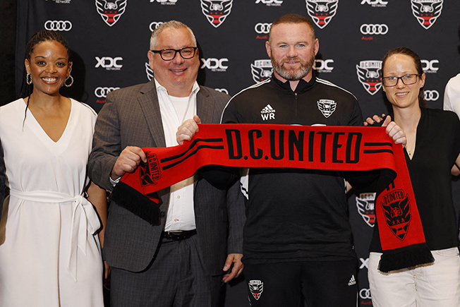 image Taking charge of DC United not a backward step, says Rooney