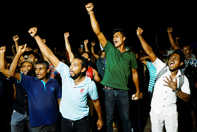 image Sri Lanka&#8217;s Rajapaksa ousted, search begins for next leader