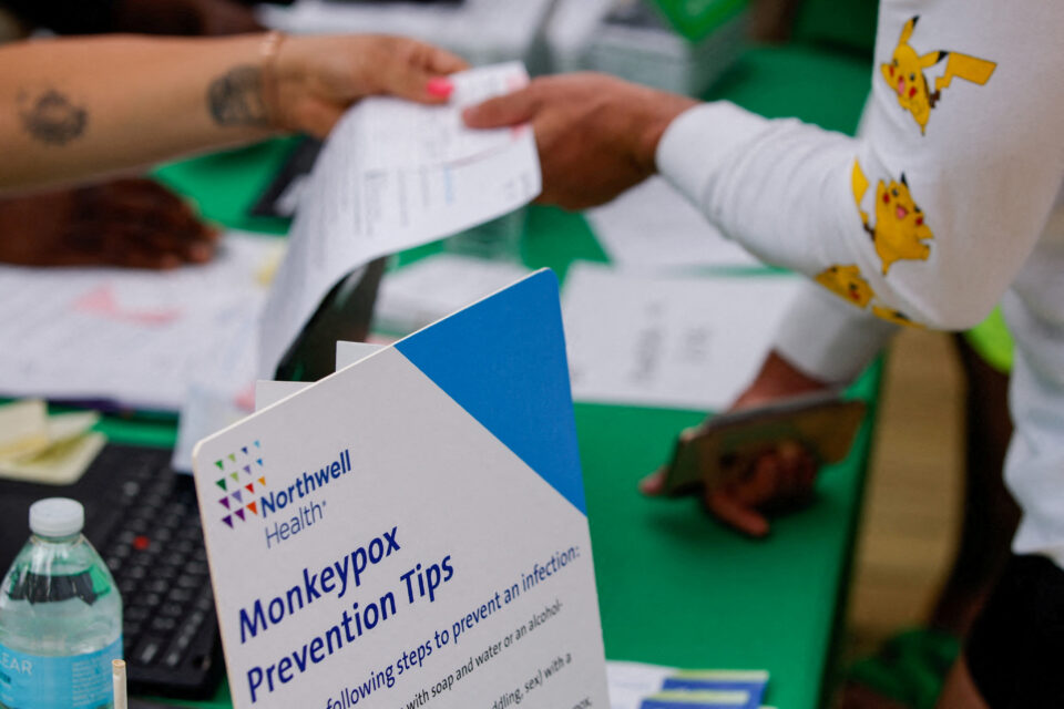 file photo: pop up clinic to administers monkeypox vaccinations