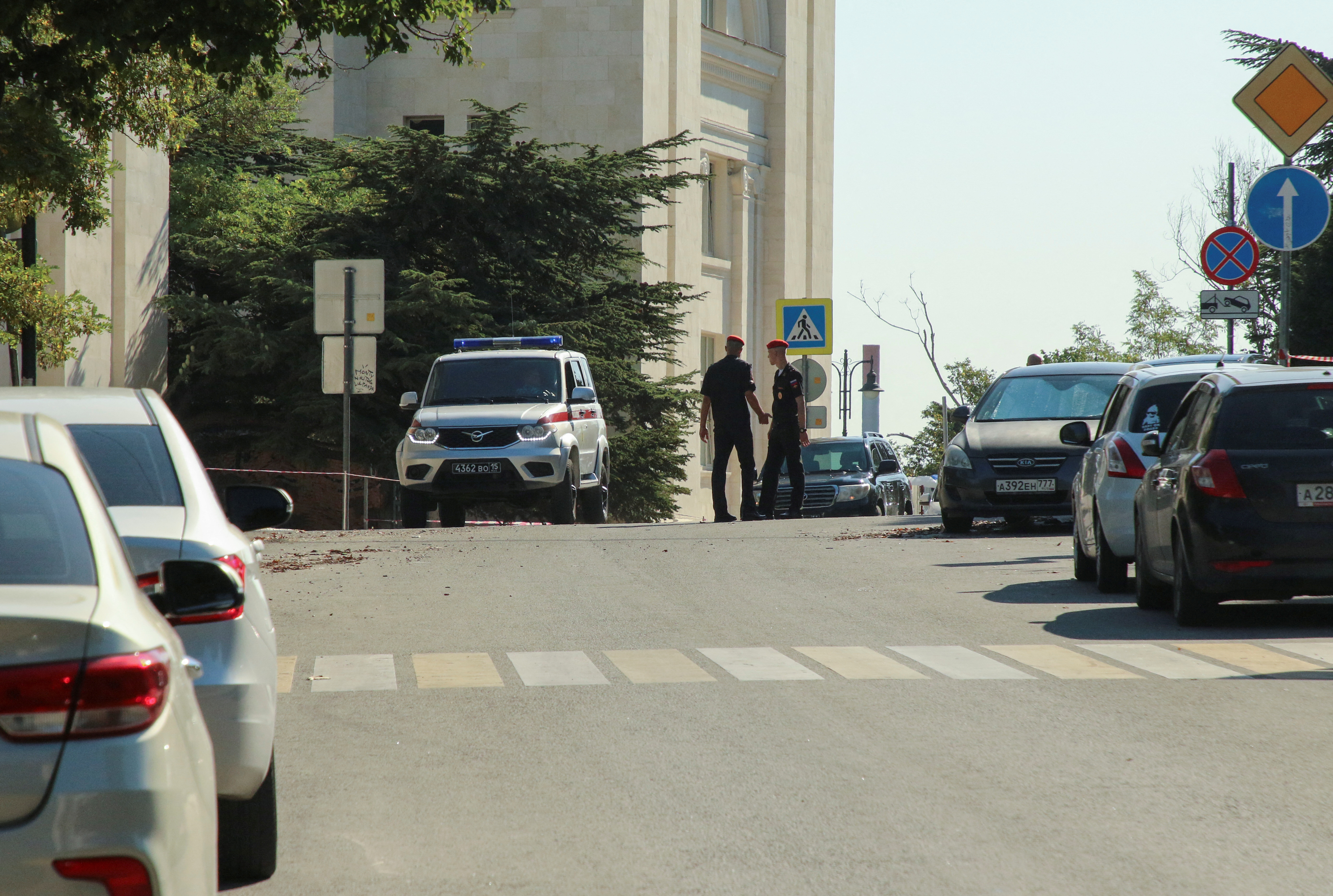 cover Ukraine attacks Russian Black Sea Fleet HQ, Sevastopol governor says