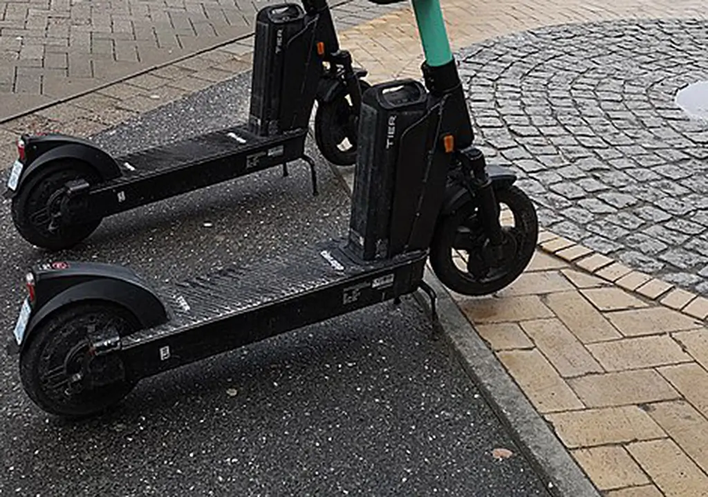 Tourist fined after child caught using scooter