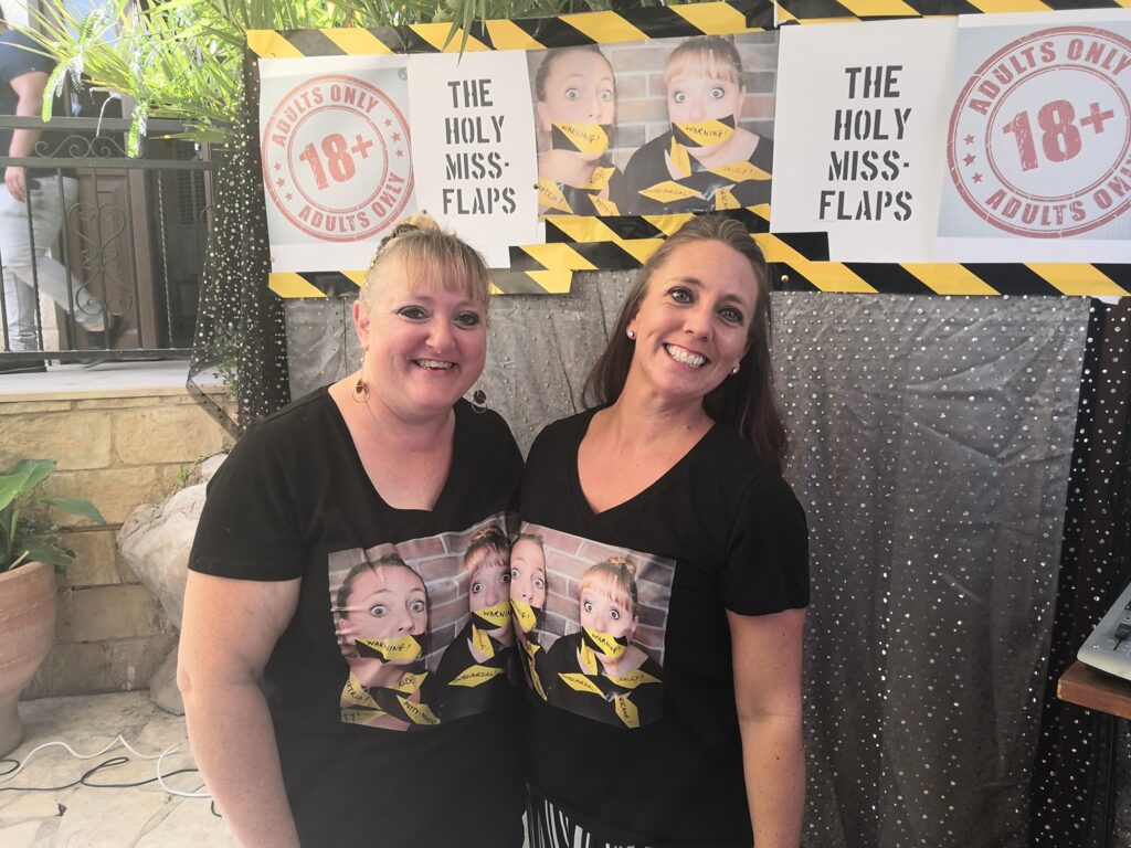 louise and melanie are both professional singers and talented comedians