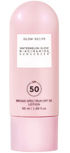 beauty glow recipe watermelon glow niacinamide sunscreen