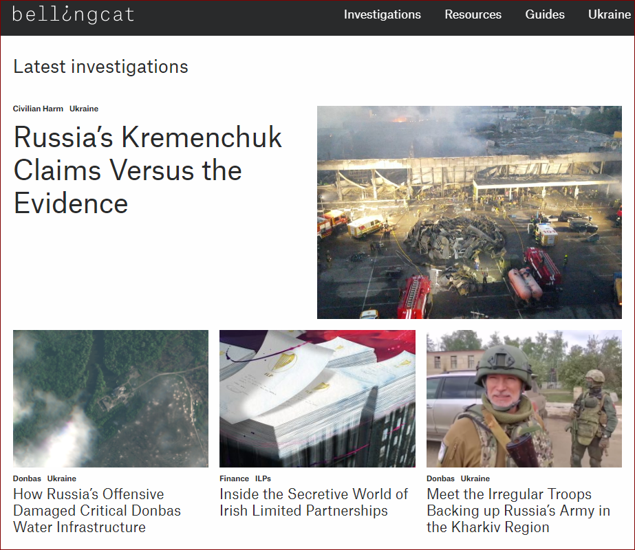 image Russia bans news outlet Bellingcat, labels it a security threat