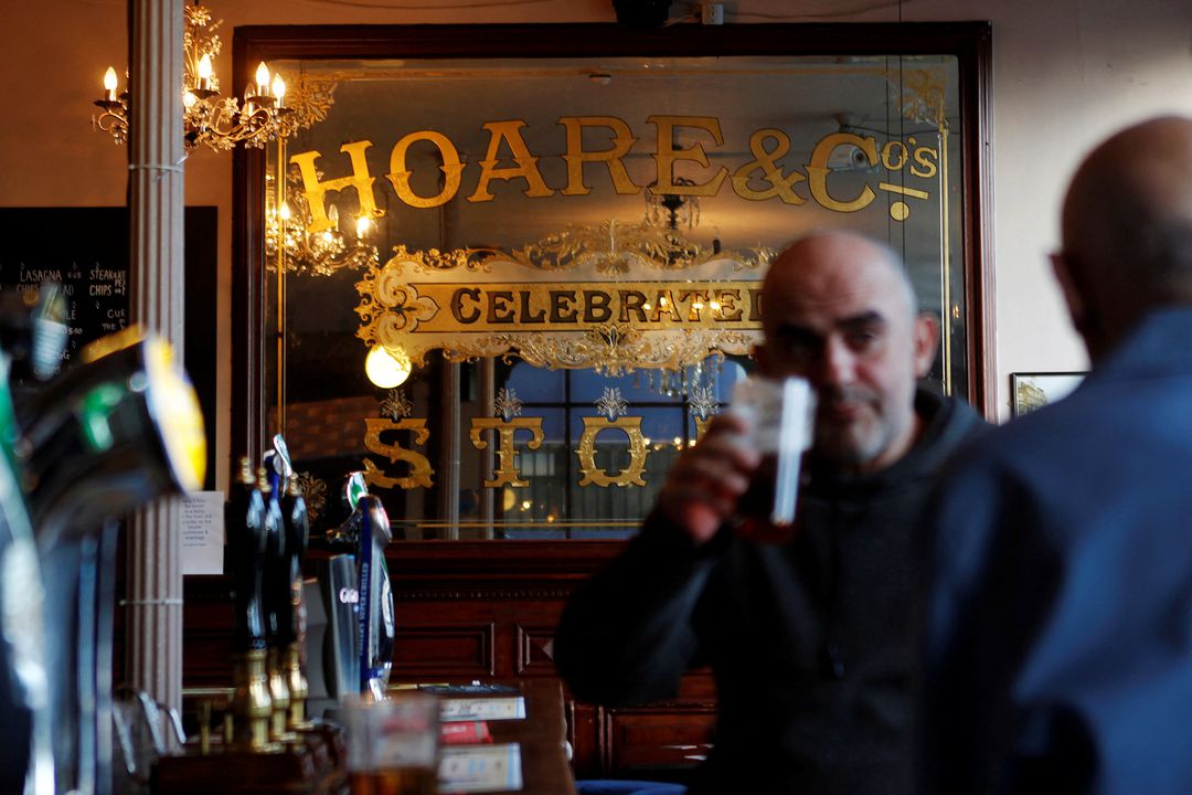 image British pub numbers sink to record low, research shows