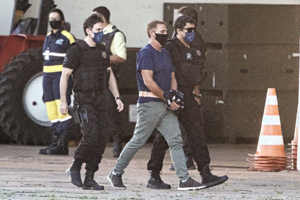 italian mobster rocco morabito, head of the 'ndrangheta', captured in brazil