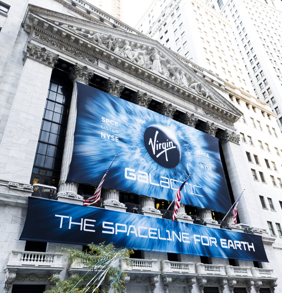 virgin galactic holdings trading on new york stock exchange