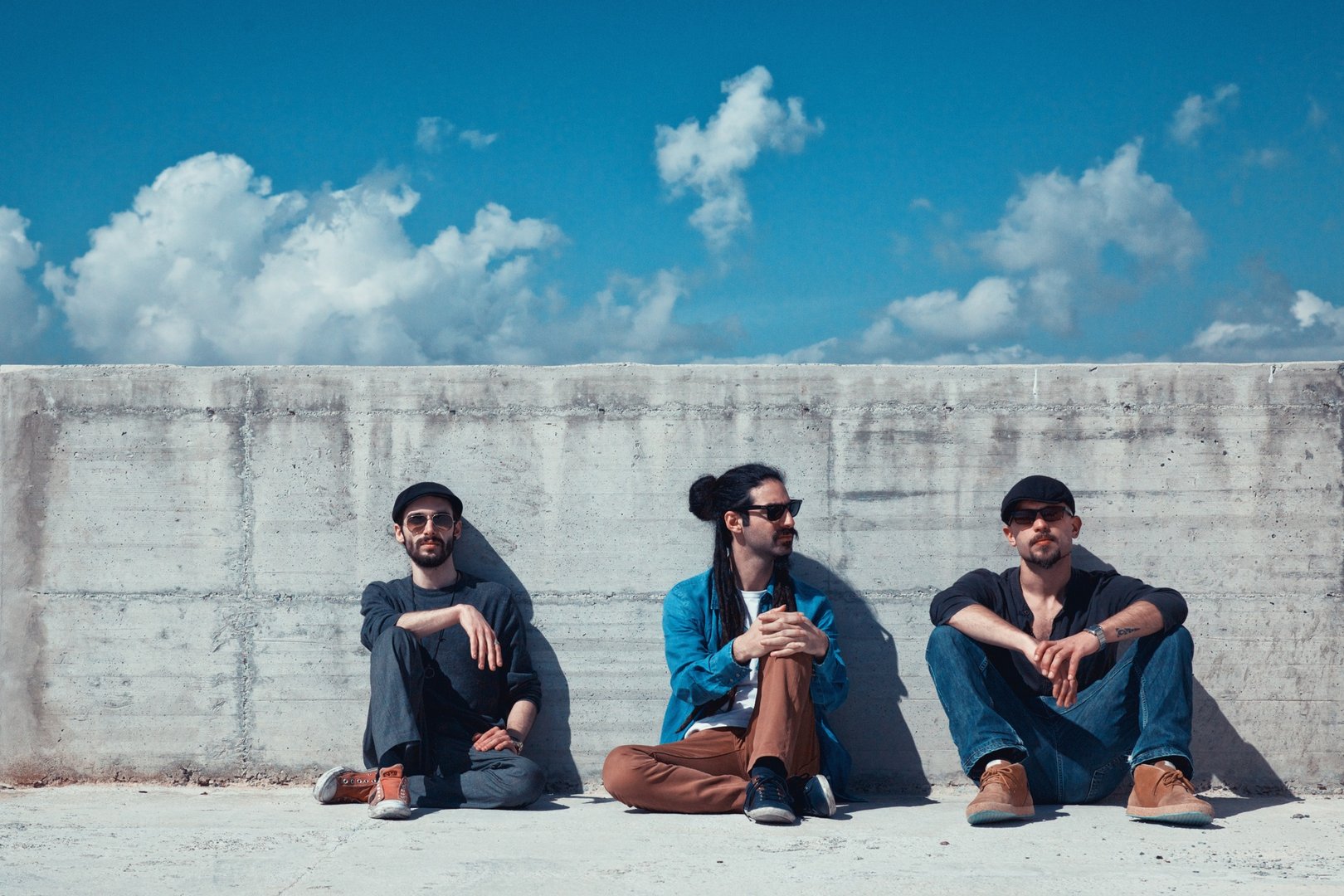 image Trio Frisson in the garden