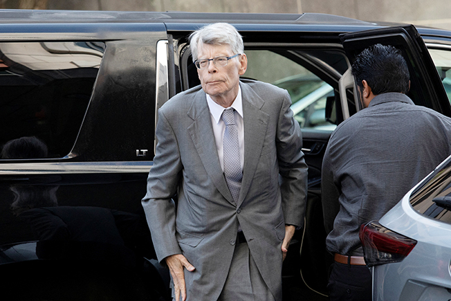 novelist stephen king appears to testify at u.s. district court antritrust case in washington