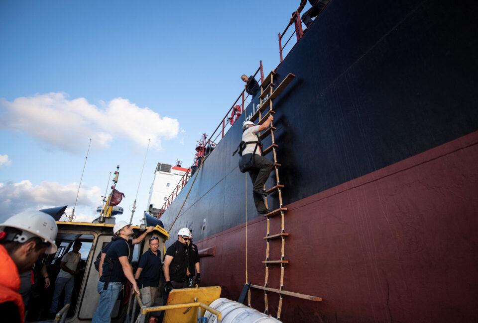 the first commercial empty grain vessel from istanbul to ukraine under the black sea grain initiative