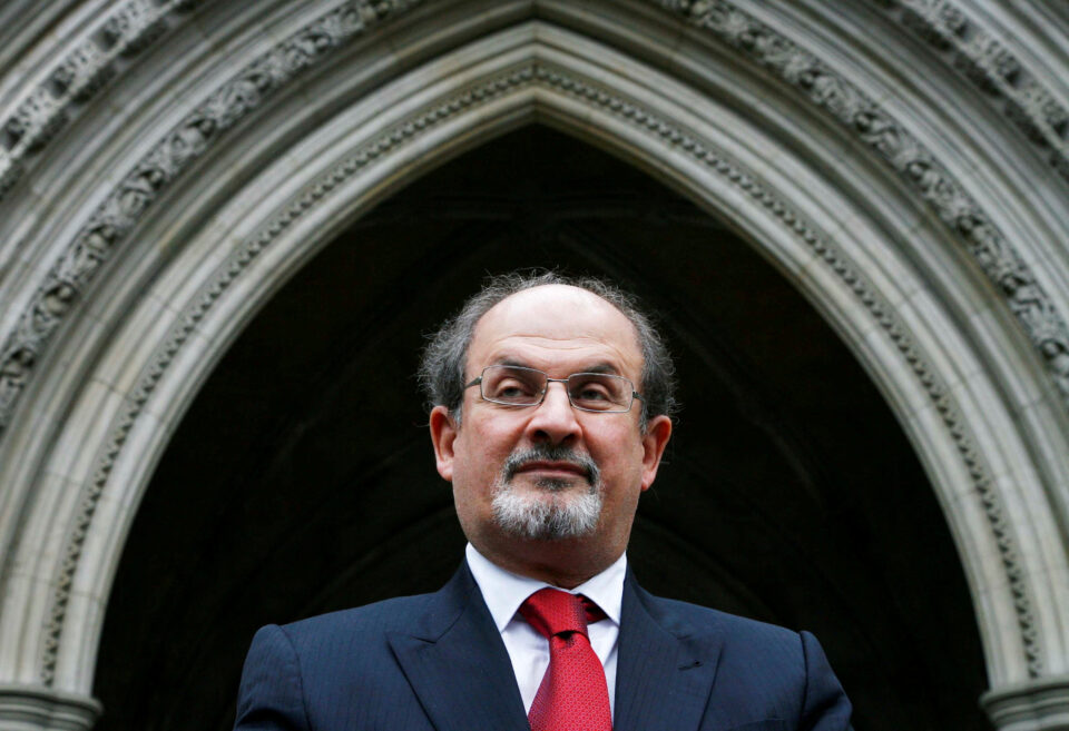 file photo: author salman rushdie arrives at the high court in london