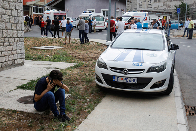 image Eleven dead in mass shooting in Montenegro