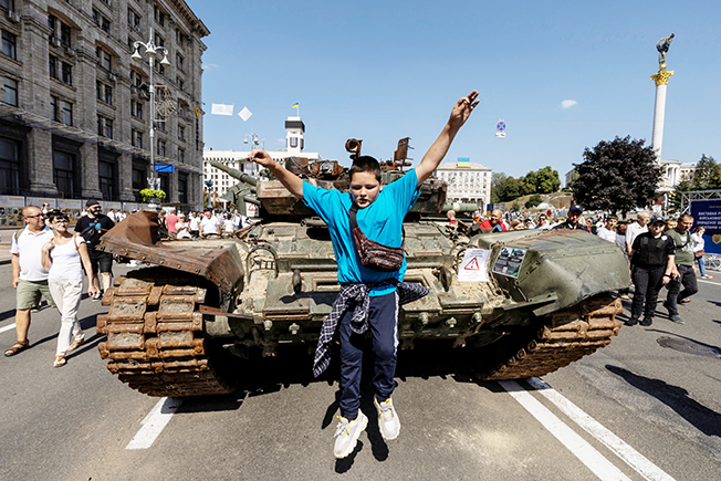 image Ukraine bans Independence Day rallies for fear of Russian strikes