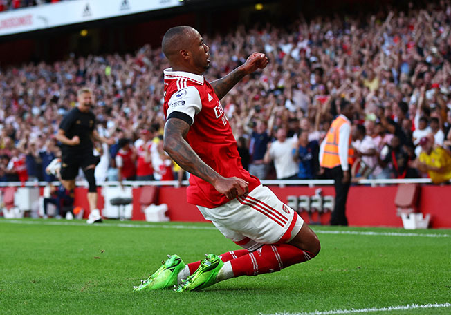 image Gabriel goes from villain to hero to maintain Arsenal&#8217;s 100% start