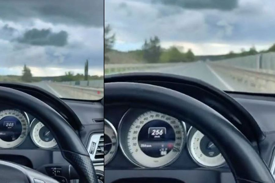 image Video on TikTok shows driver going at 256km/hr (video)