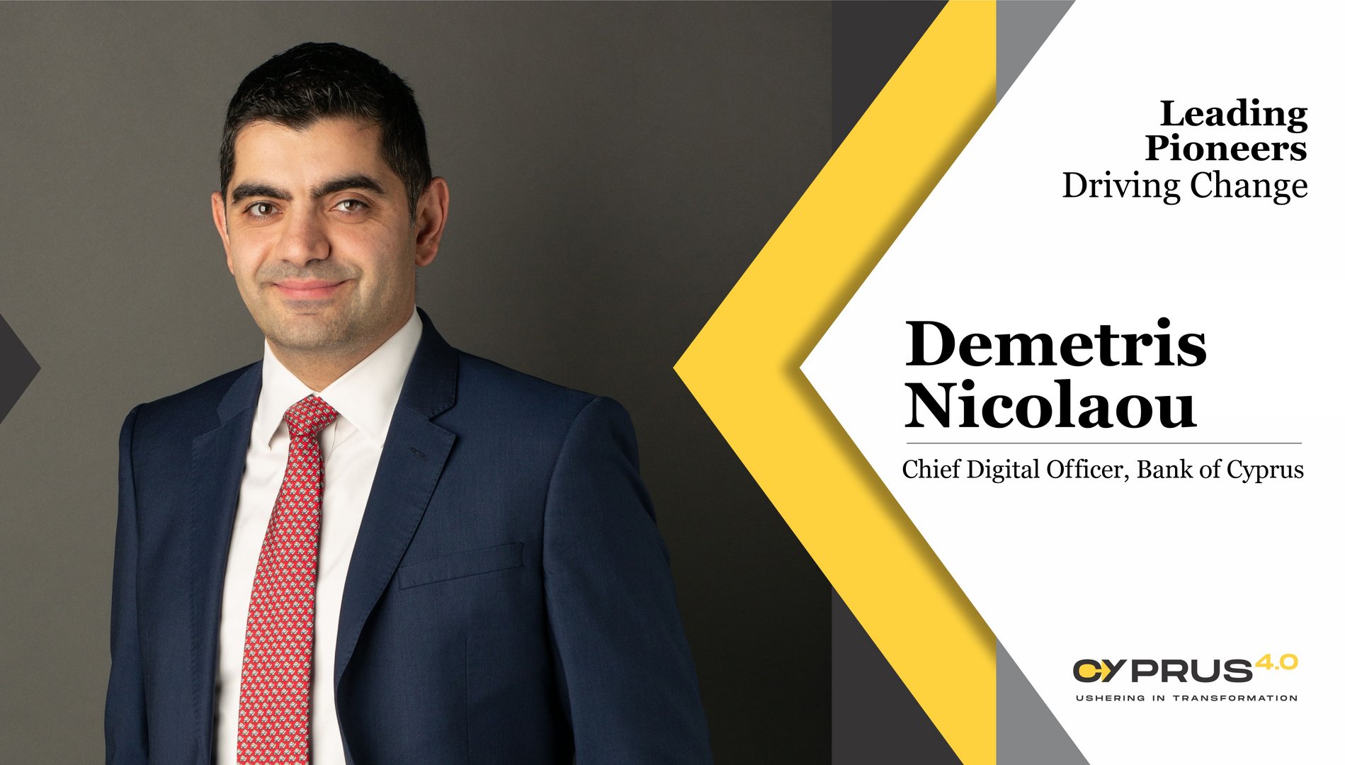 image Demetris Nicolaou: Chief Digital Officer, Bank of Cyprus