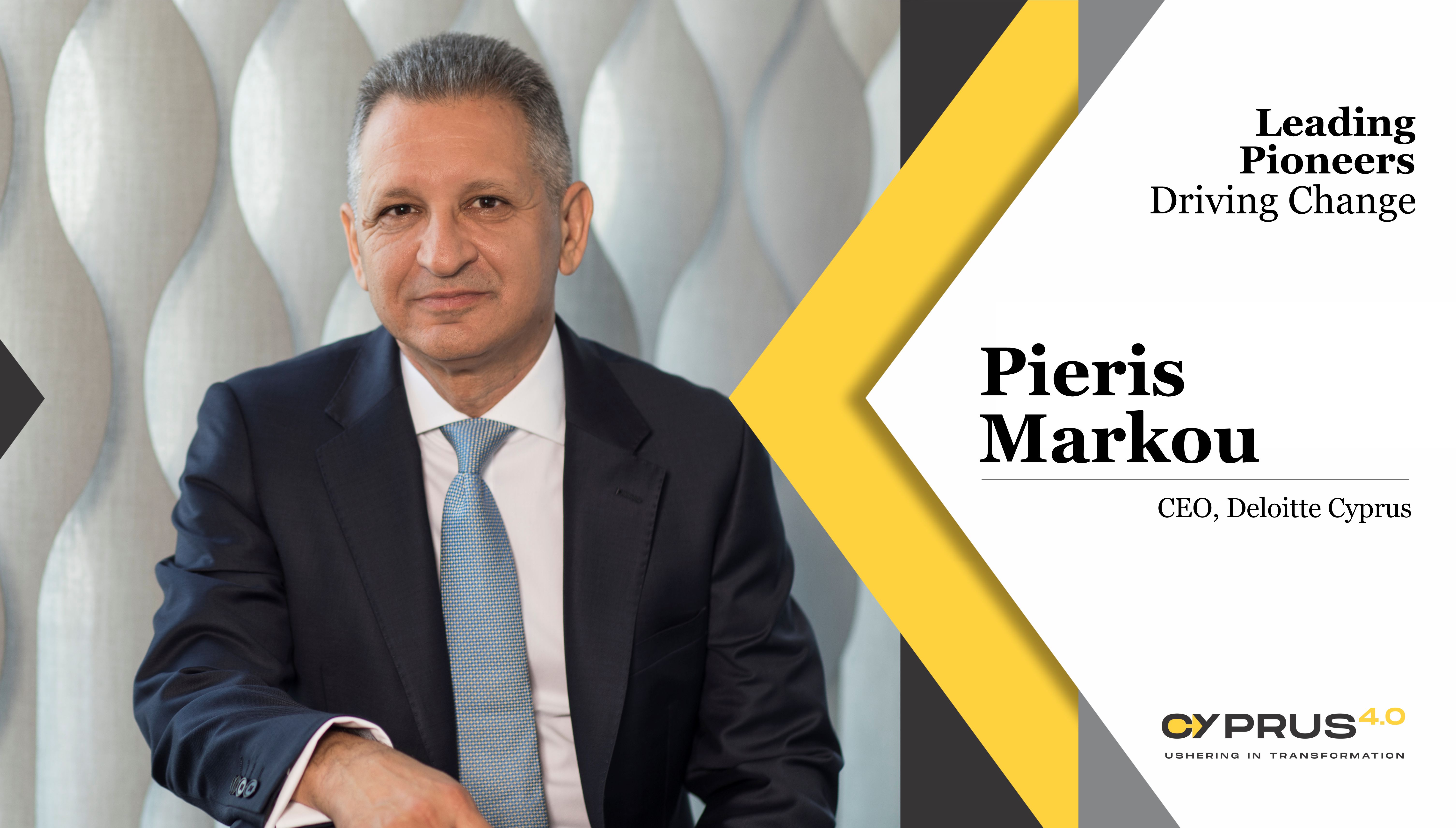 image Pieris Markou: CEO of Deloitte Cyprus