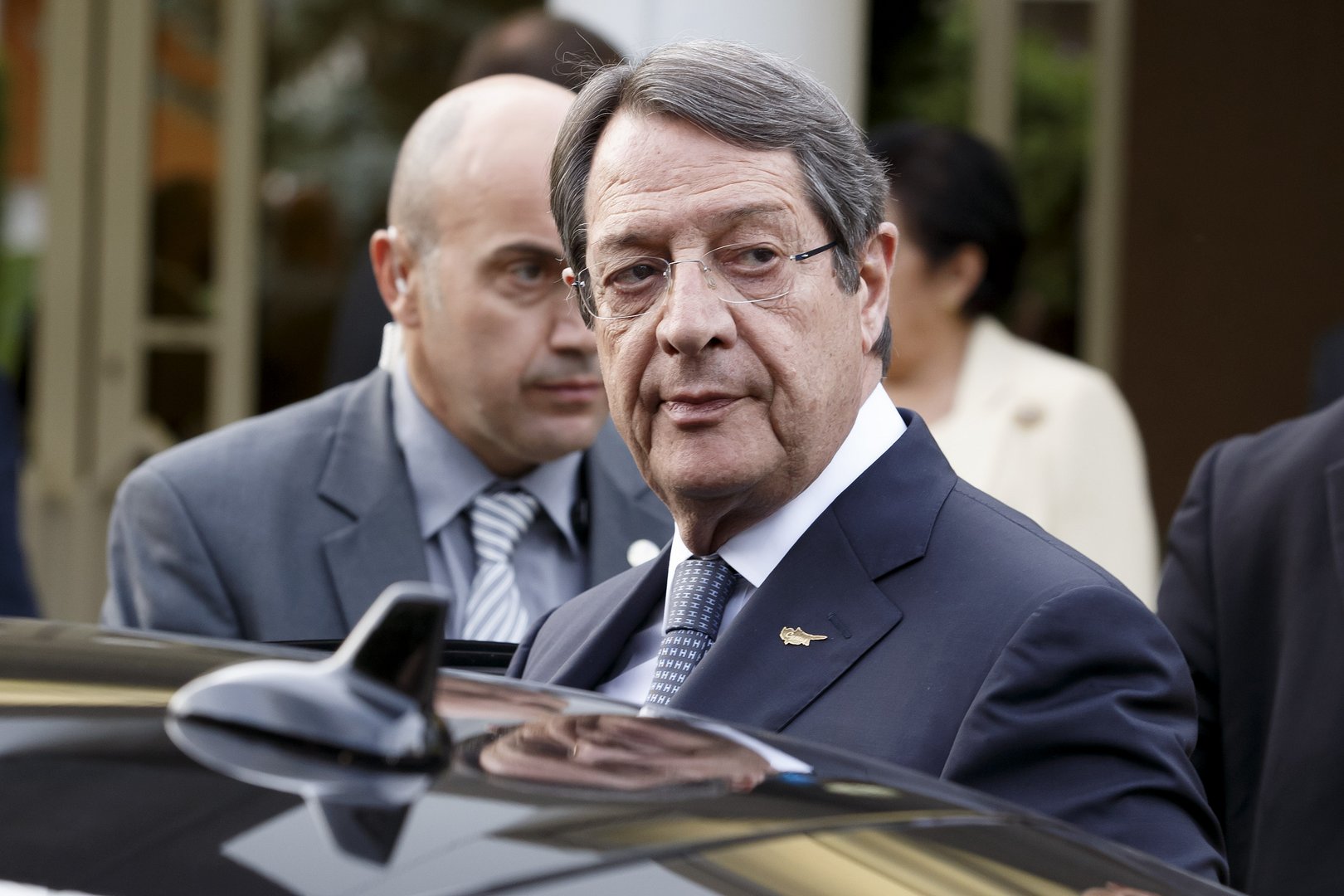 image Anastasiades confident that he is passing on a Cyprus in better shape than he found it
