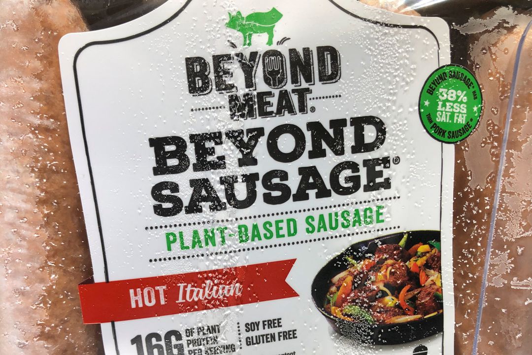 image Beyond Meat cuts sales forecast as consumers shun pricier faux meat