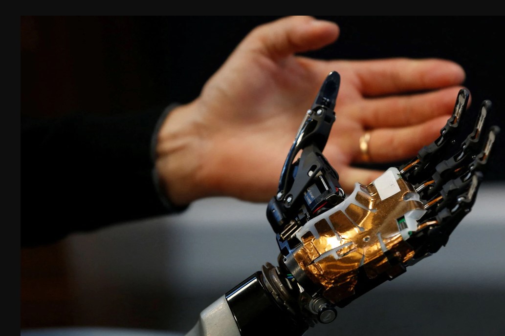 image Bionic hand can be updated with new gestures, anytime, anywhere
