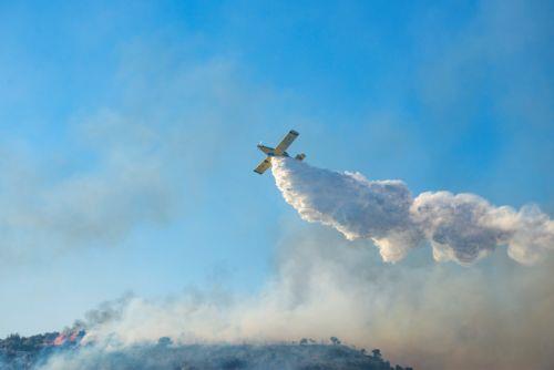 image Fire near Alassa burned two square kilometres of vegetation (Updated)