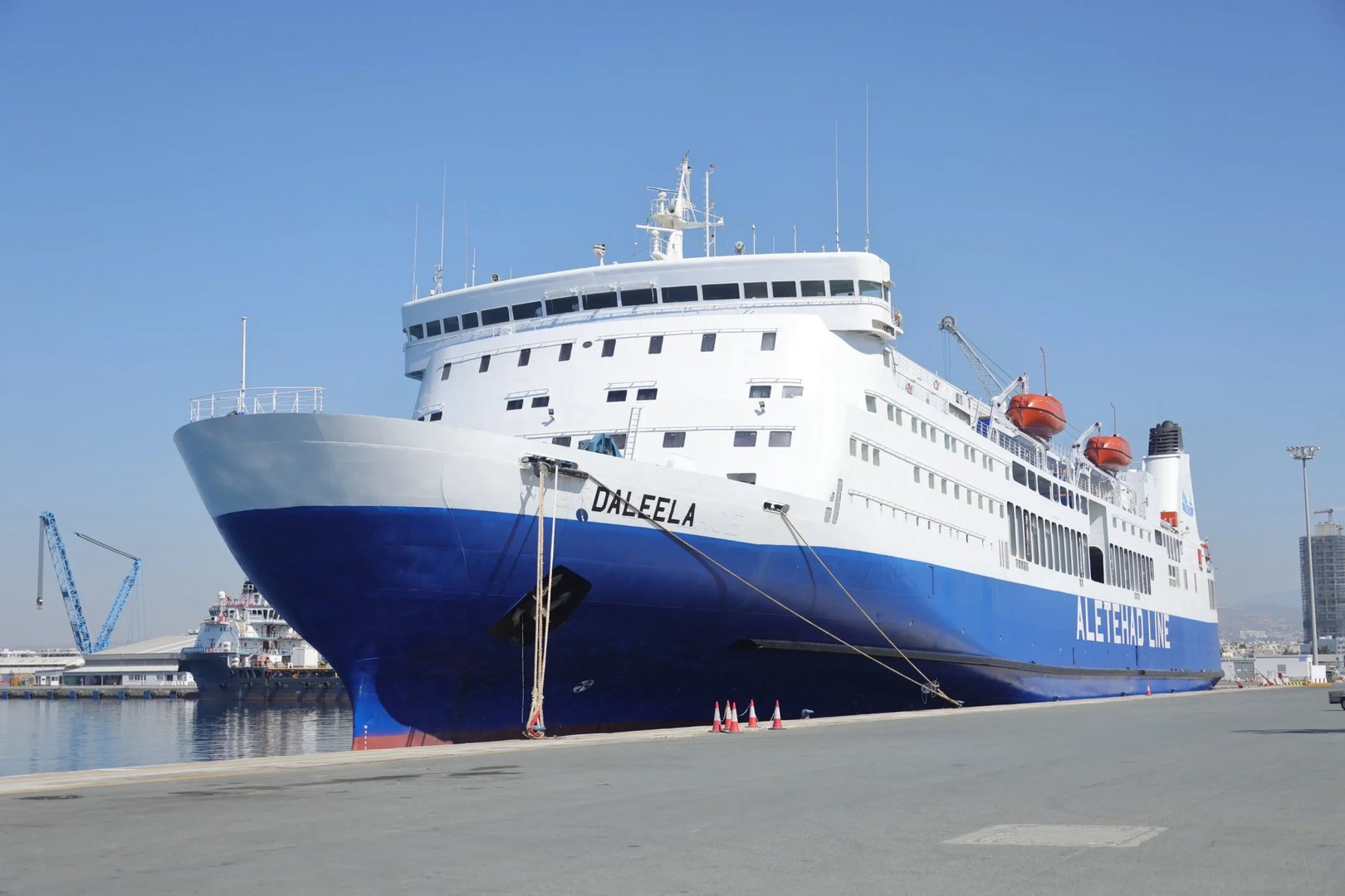 image First ferry to leave Larnaca later on Saturday