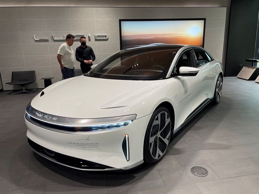 image EV maker Lucid halves 2022 production forecast as supply chain snarls hit