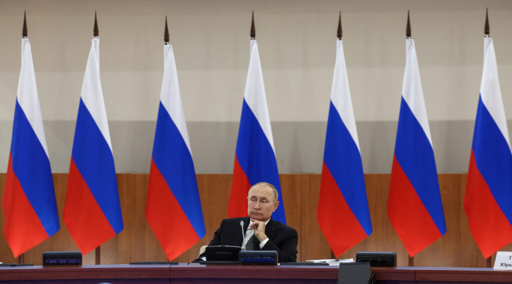 russian president vladimir putin chairs a meeting on the development of the national tourism industry in vladivostok