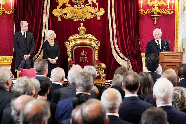 image King Charles proclaimed Britain&#8217;s monarch at historic ceremony