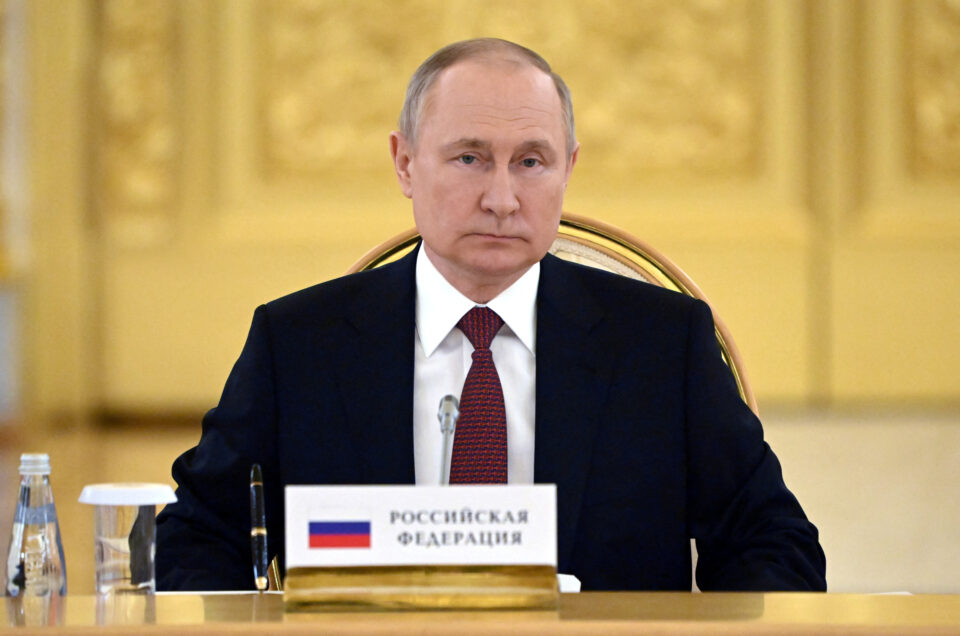 file photo: russian president putin attends csto summit in moscow