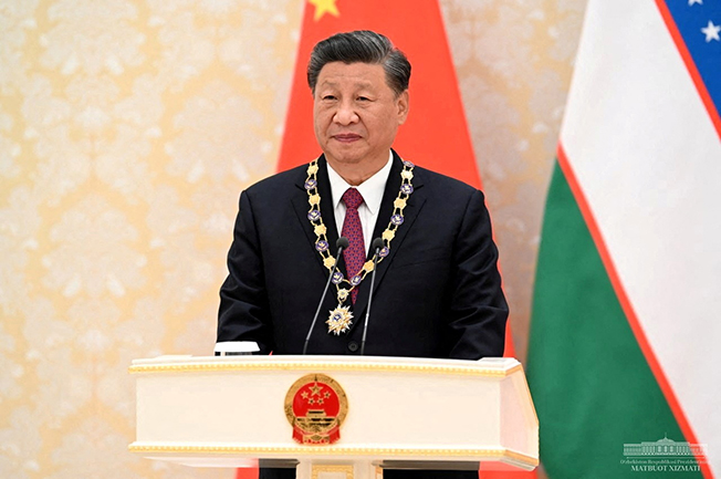 china's president xi jinping visits uzbekistan