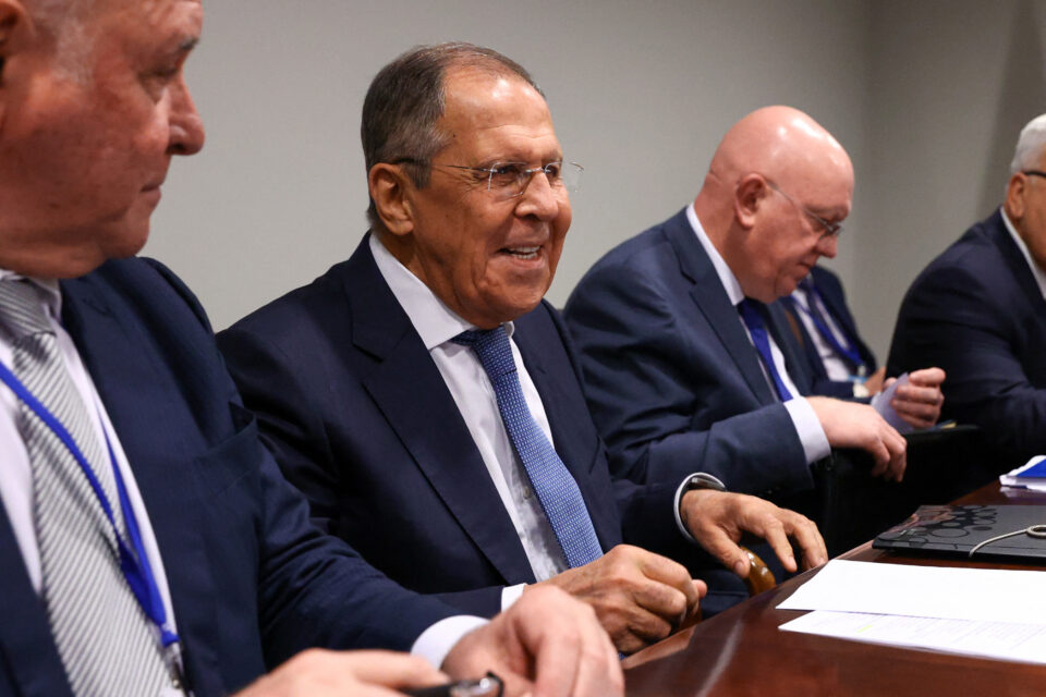 russia's foreign minister lavrov meets iaea director general grossi in new york city