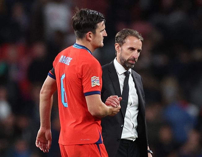 image Southgate&#8217;s loyalty to be tested by Maguire dilemma