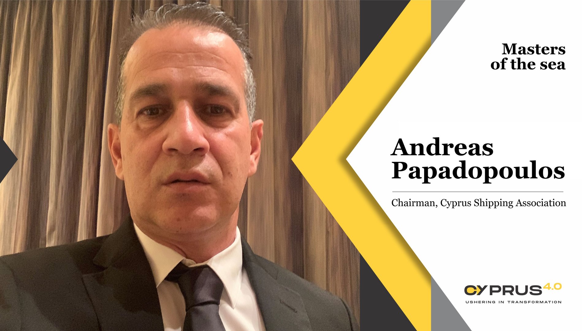 image Andreas Papadopoulos: Chairman of the Cyprus Shipping Association
