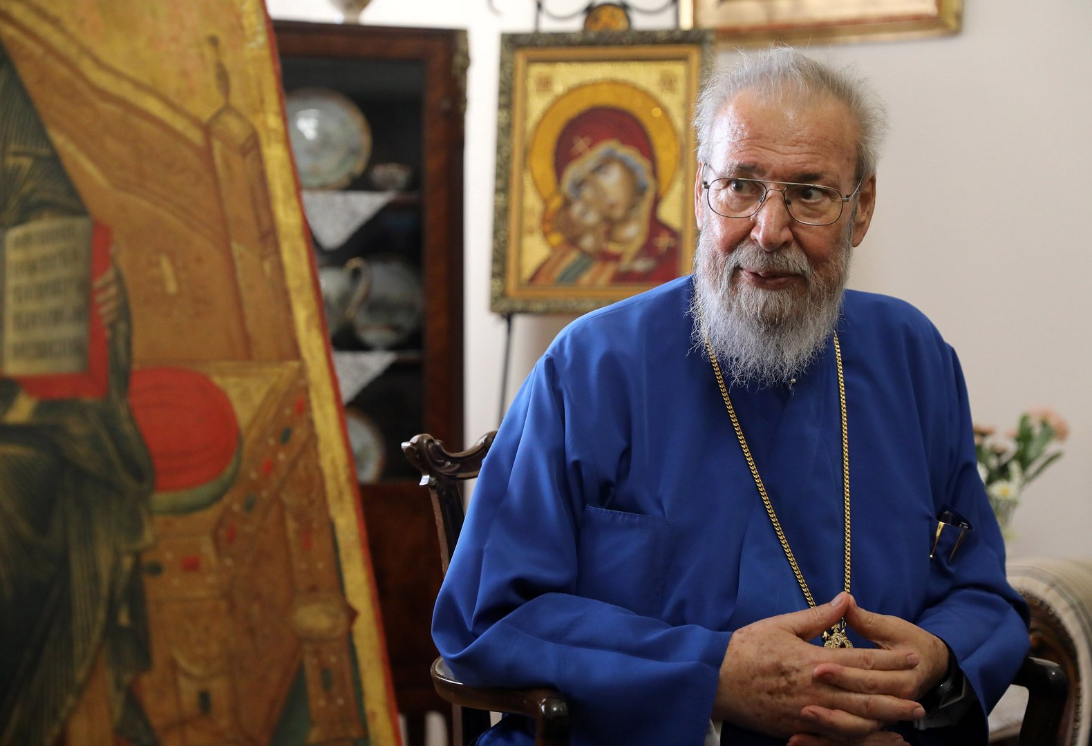 image Archbishop Chrysostomos’ health said to be &#8216;stable&#8217; (updated)