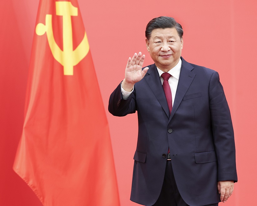 image Xi Jinping leads China on new journey