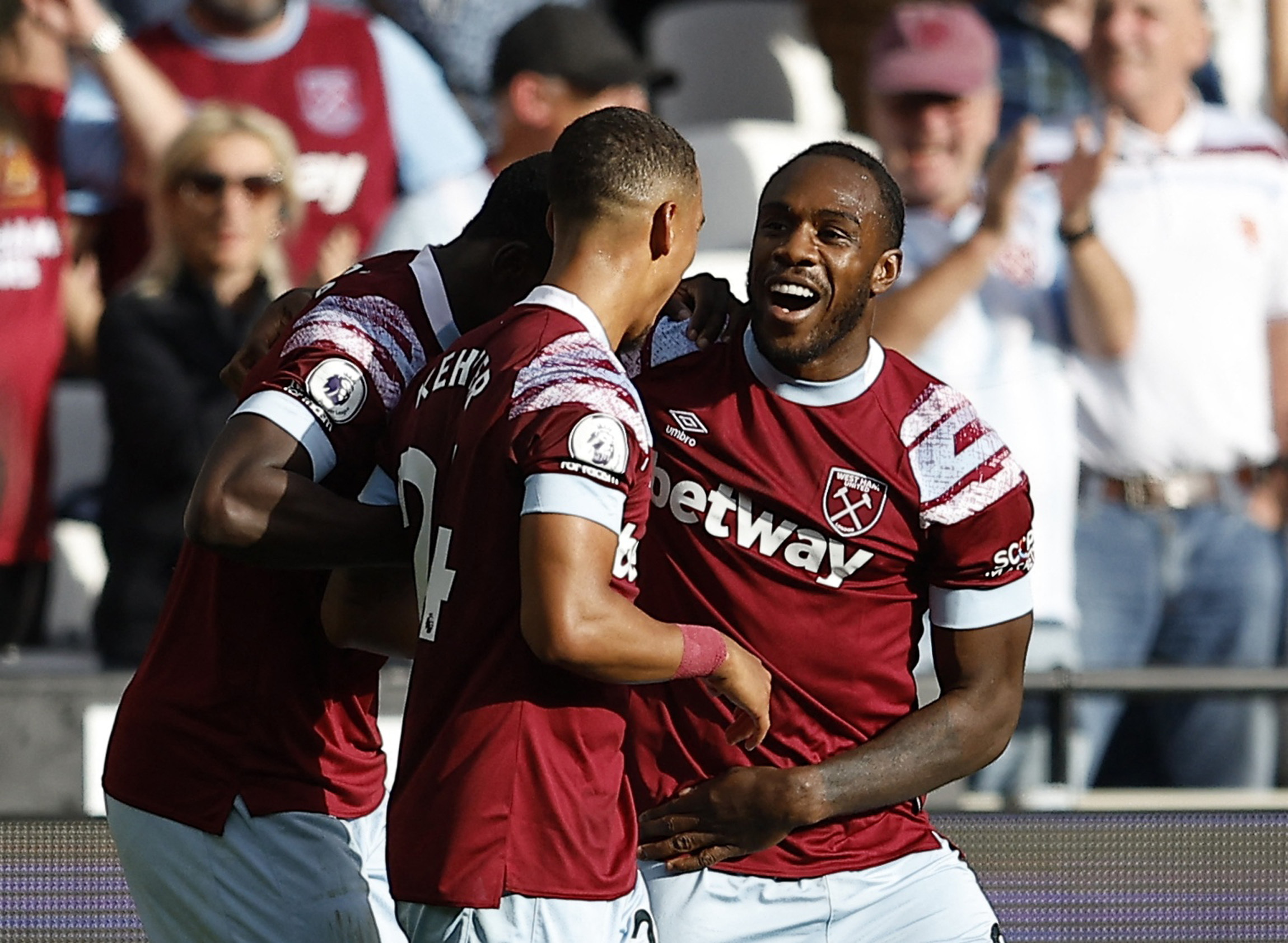 image West Ham come from behind to beat Fulham 3-1